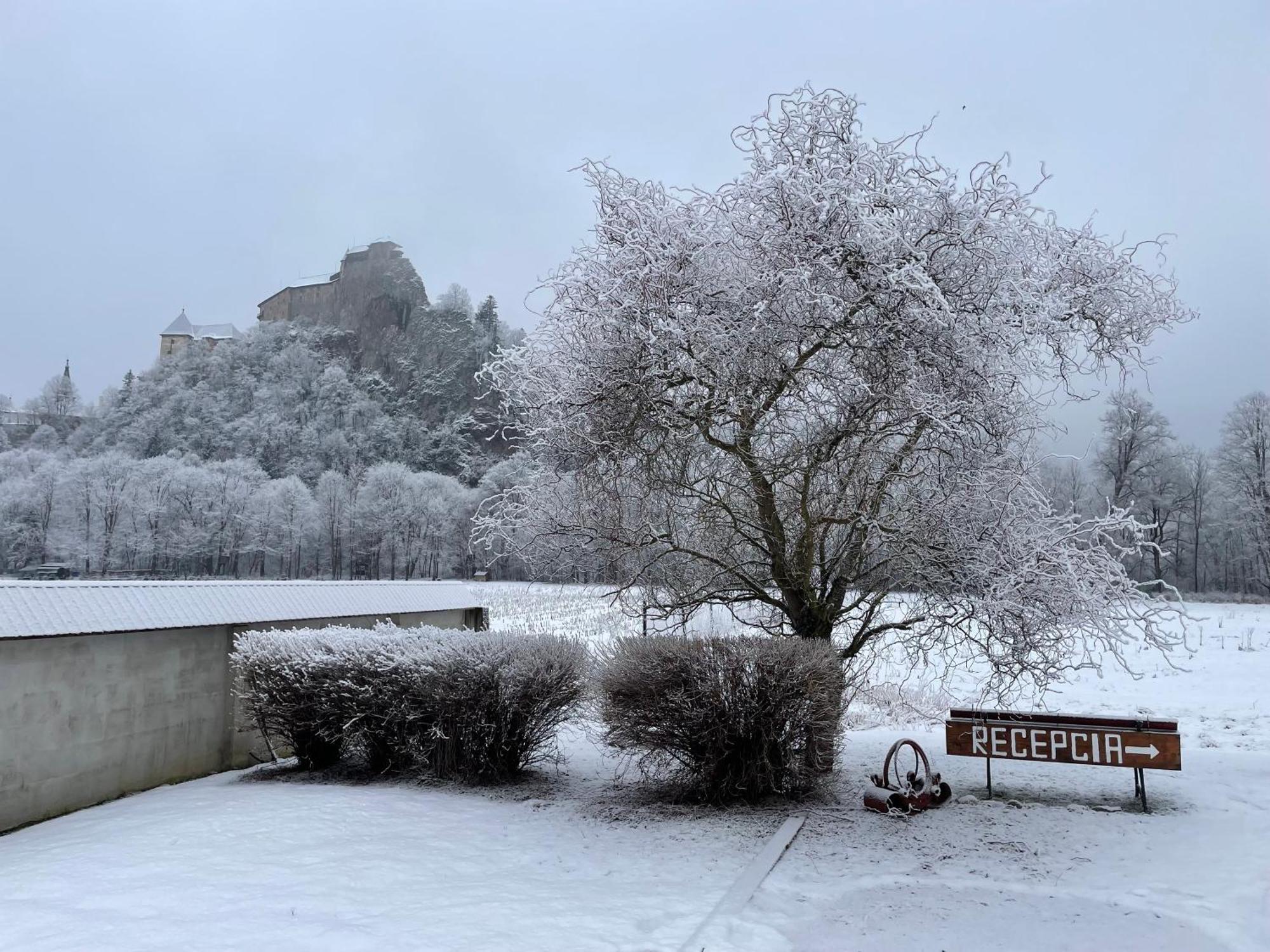 Penzion U Dvoch Levov Oravsky Podzamok Exteriér fotografie